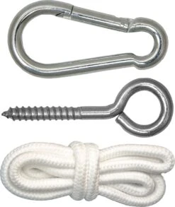 Metalen Ophangset Tot 160kg - Massieve Bevestiging Set Voor Hangstoel Hangmat - Plafond Wand Montage -Tuinmeubelen Winkel 1013x1200