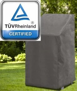 Weersbestendige Beschermhoes Stoel (4 Tot 6 Stapelstoelen) | 66 X 95 X 133/93 Cm (L) | Premium | Waterproof | TÜV Rheinland Gecertificeerd | Hoes Voor Tuin | Waterdicht | Solution Dyed (verkleuring Onmogelijk) | Grijs / Antraciet -Tuinmeubelen Winkel 1018x1200
