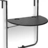 Relaxdays Balkontafel Inklapbaar, Balkon Tafel Rotan, Hangtafel Reling - Zwart 2 Relaxdays Balkontafel Inklapbaar, Balkon Tafel Rotan, Hangtafel Reling - Zwart -Tuinmeubelen Winkel 1069x1200 3