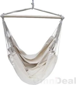 XXL 2 Persoons Hangstoel 185x130 - Zit Hangmat Met Spreidstok Tot 150 Kg - Binnen En Buiten -Tuinmeubelen Winkel 1075x1200