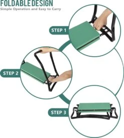 Uten - Kniebankje Tuin - Knie Steun - Tuinkruk Inklapbaar - Kniesteun Tuinieren - Kniekussen - Tot 150 Kg - Groen 18 Uten - Kniebankje Tuin - Knie Steun - Tuinkruk Inklapbaar - Kniesteun Tuinieren - Kniekussen - Tot 150 Kg - Groen -Tuinmeubelen Winkel 1078x1200 1