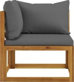 Decoways - 7-delige Loungeset Met Kussens Massief Acaciahout 18 Decoways - 7-delige Loungeset Met Kussens Massief Acaciahout -Tuinmeubelen Winkel 1085x1200