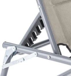 Blumfeldt Amalfi Ligstoel Tuin , Ligbed 70x37x200cm , Schuimrubberbekleding En Hoofdkussen , Rugleuning Verstelbaar Op 5 Standen , Zonnekap Voor Zonnebaden Zonder Verblind Te Worden -Tuinmeubelen Winkel 1128x1200