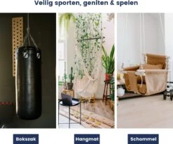 Plafondhaak - Ophangen Bokszak, Schommel En Hangstoel - Ophangsysteem - Ophanghaak - Plafondbeugel - RVS – 500kg Tilgewicht -Tuinmeubelen Winkel 1200x1004 1