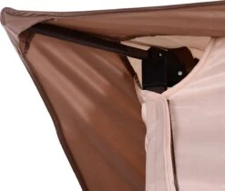Outsunny Paviljoen Met Zijwanden Partytent Tuintent Popup 3,25 X 3,25 M Khaki 840-166 -Tuinmeubelen Winkel 1200x1018 1
