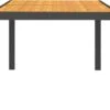 VidaXL Tuintafel 150x90x75 Cm Poly Rattan En Acaciahout Zwart -Tuinmeubelen Winkel 1200x1023 2