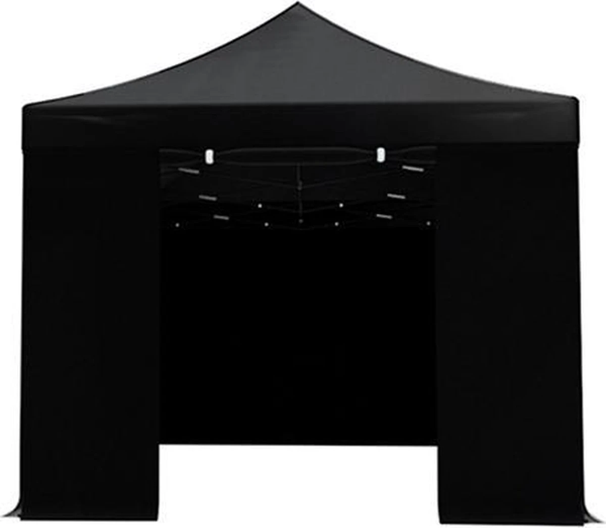 Easy Up 3x4,5m Zwart Luxe Partytent Opvouwbaar 15 Easy Up 3x4,5m Zwart Luxe Partytent Opvouwbaar - Afbeelding 13