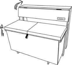 Balkonset 3in1: Bank | Tafel | Opbergruimte. Hout, Medium 95cm. -Tuinmeubelen Winkel 1200x1085 2
