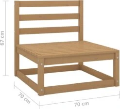 VidaXL 5-delige Loungeset Met Kussens Massief Grenenhout -Tuinmeubelen Winkel 1200x1093 1