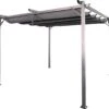 Bestgarden Pergola Met Schaduwdoek Grijs - - 290x290x230 Cm -Tuinmeubelen Winkel 1200x1110 1