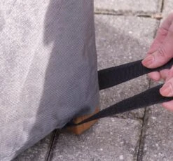 Weersbestendige Beschermhoes Loungeset / Tuinset (met Hoge Tafel) | 260 X 260 X 95 Cm | Premium | Waterproof | TÜV Rheinland Gecertificeerd | Hoes Voor Tuin | Waterdicht | Solution Dyed (verkleuring Onmogelijk) | Grijs / Antraciet -Tuinmeubelen Winkel 1200x1119