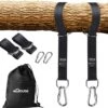 4House Ophang Koord Voor Hangmat, Hangstoel / Schommel - Hangmat Bevestigingsset Inclusief Haken - Karabijnhaak - Hangmat Standaard -Schommelophangset - Hangmat Ophangsysteem -150cm - Tot 1000kg - Boomvriendelijke Hangmat Ophangset - Set Van 2Stuks -Tuinmeubelen Winkel 1200x1121 1