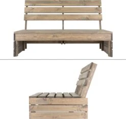 Pro Garden Palletbank - 120 Cm - 2-zits -Tuinmeubelen Winkel 1200x1130 1