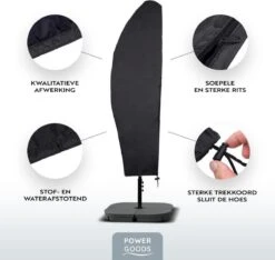 Power Goods Parasolhoes XXL Voor Zweefparasol – Parasolhoes Met Rits En Stok – Parasolhoes Staande Parasol – Tuinmeubelhoezen – Beschermhoes Zweefparasol – Waterproof – Anti-UV – 280 X 81 Cm 15 Power Goods Parasolhoes XXL Voor Zweefparasol – Parasolhoes Met Rits En Stok – Parasolhoes Staande Parasol – Tuinmeubelhoezen – Beschermhoes Zweefparasol – Waterproof – Anti-UV – 280 X 81 Cm -Tuinmeubelen Winkel 1200x1135