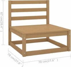 VidaXL 5-delige Loungeset Met Kussens Massief Grenenhout -Tuinmeubelen Winkel 1200x1138 3