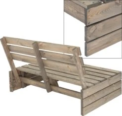 Pro Garden Palletbank - 120 Cm - 2-zits -Tuinmeubelen Winkel 1200x1139 1