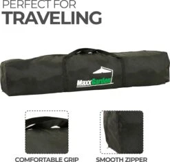 MaxxGarden Easy-up Partytent - 3x3m - Standaard - Waterdicht - Opvouwbaar - Inclusief Draagtas - Zwart -Tuinmeubelen Winkel 1200x1146 6