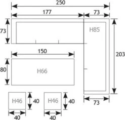 Garden Impressions Blue Bird Dining Loungeset 5-delig - Rechts - Bruin/antraciet -Tuinmeubelen Winkel 1200x1151