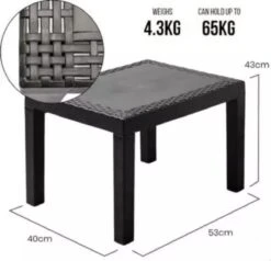 Pro Garden - Tuinset 5-delig Met Kussens 18 Pro Garden - Tuinset 5-delig Met Kussens -Tuinmeubelen Winkel 1200x1155 3