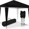 Sens Design Partytent Opvouwbaar - 3 X 3m - Zwart -Tuinmeubelen Winkel 1200x1161 1