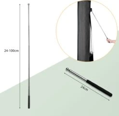 Kingsleeve Parasolhoes Tot Ø 330cm - Weerbestendig Robuust - Grijs -Tuinmeubelen Winkel 1200x1163