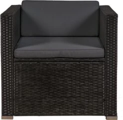 Polyrotan Loungeset Punta Cana L - Zwart -Tuinmeubelen Winkel 1200x1166 4