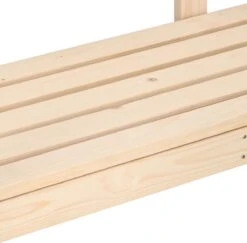 Merkloos Springos Tuinbank | Tuinbankje | Zitbank Buiten | Naaldhout | 119 X 78 X 45 Cm | Licht -Tuinmeubelen Winkel 1200x1181 1