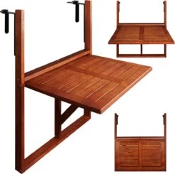 Merkloos Casaria Balkontafel - FSC®-Gecertificeerd Acaciahout – Hangend – Bruin 15 Merkloos Casaria Balkontafel - FSC®-Gecertificeerd Acaciahout – Hangend – Bruin -Tuinmeubelen Winkel 1200x1191 8