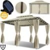 El Jardin - Partytent - 4x3 - Waterdicht Dak - Wanden - Beige Paviljoen -Tuinmeubelen Winkel 1200x1197 11
