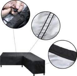 Merkloos Beschermhoes Voor Lounge Set - 215x87x80cm - Zwart - Tuin Set Beschermer - Afdekhoes Voor Lounge Bank - De Ideale Bescherming Voor Je Tuinmeubelen -Tuinmeubelen Winkel 1200x1197 2