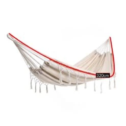 Detex Hangmat Met Franjes - 320x150cm – Belastbaar Tot 300kg Beige -Tuinmeubelen Winkel 1200x1198 25