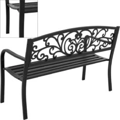 Pro Garden Tuinbank -127 X 60 - Metaal 11 Pro Garden Tuinbank -127 X 60 - Metaal -Tuinmeubelen Winkel 1200x1200 1009