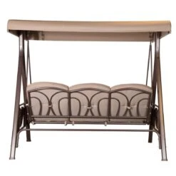 SORARA® Luxe Schommelbank Met Zonnescherm - Bruin - Zware Kwaliteit. 12 SORARA® Luxe Schommelbank Met Zonnescherm - Bruin - Zware Kwaliteit. -Tuinmeubelen Winkel 1200x1200 107