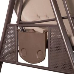 SORARA® Luxe Schommelbank Met Zonnescherm - Bruin - Zware Kwaliteit. 13 SORARA® Luxe Schommelbank Met Zonnescherm - Bruin - Zware Kwaliteit. -Tuinmeubelen Winkel 1200x1200 108