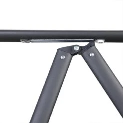 Tuinset 4 + 1 Klapstoelen Tuintafel – Aluminium 80x80cm - Grijs -Tuinmeubelen Winkel 1200x1200 1080