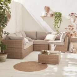 Premium Loungeset - VITTORIA - Rond Wicker– 5 Plaatsen, Naturel/beige 9 Premium Loungeset - VITTORIA - Rond Wicker– 5 Plaatsen, Naturel/beige -Tuinmeubelen Winkel 1200x1200 1141