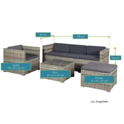 Loungeset Punta Cana - L - Polyrotan -Tuinmeubelen Winkel 1200x1200 1168