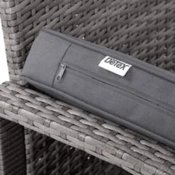 Casaria Polyrattan Loungeset – 2 Stoelen 1 Bank 1 Tafel - Antraciet -Tuinmeubelen Winkel 1200x1200 1174