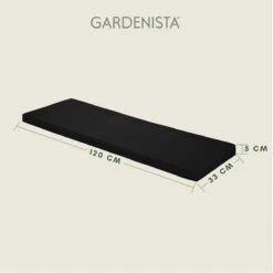 Gardenista Tuinbank Kussen - Bank Meubilair Buiten 2-zitter ZitKussen - Bankkussen Voor Tuin - Zitkussen Voor Tuinbank - Zachte En Lichtgewicht Waterbestendig Materiaal -Tuinmeubelen Winkel 1200x1200 1226