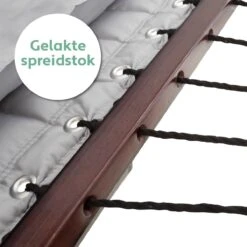 Vita5 Hangmat Met Standaard En Spreidstok – 2 Persoons – Incl. Bekerhouder - Afneembaar Kussen – Uv-bestendig – Lichtgrijs -Tuinmeubelen Winkel 1200x1200 1277