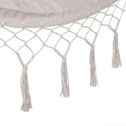 Detex Hangmat Met Franjes - 320x150cm – Belastbaar Tot 300kg Beige -Tuinmeubelen Winkel 1200x1200 1292