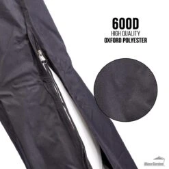 MaxxGarden Parasolhoes - Afdekhoes Voor Zweefparasol - Beschermhoes - 200-400 Cm - Met Rits En Trekkoord - Zwart -Tuinmeubelen Winkel 1200x1200 13