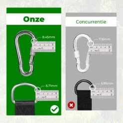 4House Ophang Koord Voor Hangmat, Hangstoel / Schommel - Hangmat Bevestigingsset Inclusief Haken - Karabijnhaak - Hangmat Standaard -Schommelophangset - Hangmat Ophangsysteem -150cm - Tot 1000kg - Boomvriendelijke Hangmat Ophangset - Set Van 2Stuks -Tuinmeubelen Winkel 1200x1200 1350