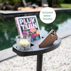 Vita5 Hangmat Met Standaard – 2 Persoons – Incl. Bekerhouder – 205kg Draaggewicht – Grijs -Tuinmeubelen Winkel 1200x1200 1365