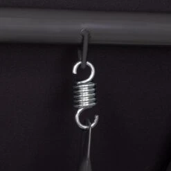 Springos Schommelbank | Linda-Schommel | 3-zits | Waterafstotend | Inclusief 2 Kussens | Verstelbare Luifel | 162 X 200 X 120 Cm | Zwart -Tuinmeubelen Winkel 1200x1200 148