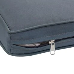 Relaxdays Tuinbank Met Kussen - 2 Zits Buitenbank Metaal - Balkonbank Kunststof - Voortuin -Tuinmeubelen Winkel 1200x1200 150