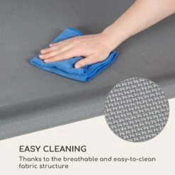 Blumfeldt Palermo Schommelbank - Hollywoodschommel 130 X 207 Cm - Ligbed Met Dak - Schommelstoel Voor 2 Personen - Tuinbank Inclusief Nekkussens - Stalen Frame En Polyester Dak - Grijs -Tuinmeubelen Winkel 1200x1200 160