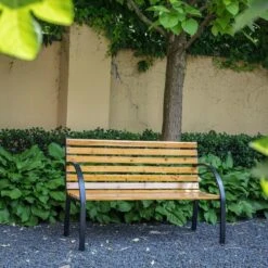 Dutcc 41142 - Tuinbank - Woodstock - 120 Cm – Zwart -Tuinmeubelen Winkel 1200x1200 168