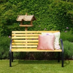 Dutcc 41142 - Tuinbank - Woodstock - 120 Cm – Zwart -Tuinmeubelen Winkel 1200x1200 172