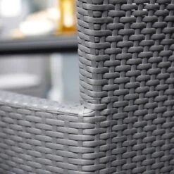 Allibert Iowa Tuinstoel - 60x62x89cm – Grafiet -Tuinmeubelen Winkel 1200x1200 225